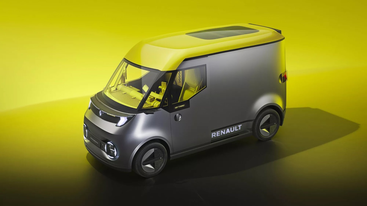 Renault d&eacute;voile ses nouveaux utilitaires &eacute;lectriques : Estafette, Go&eacute;lette et Trafic