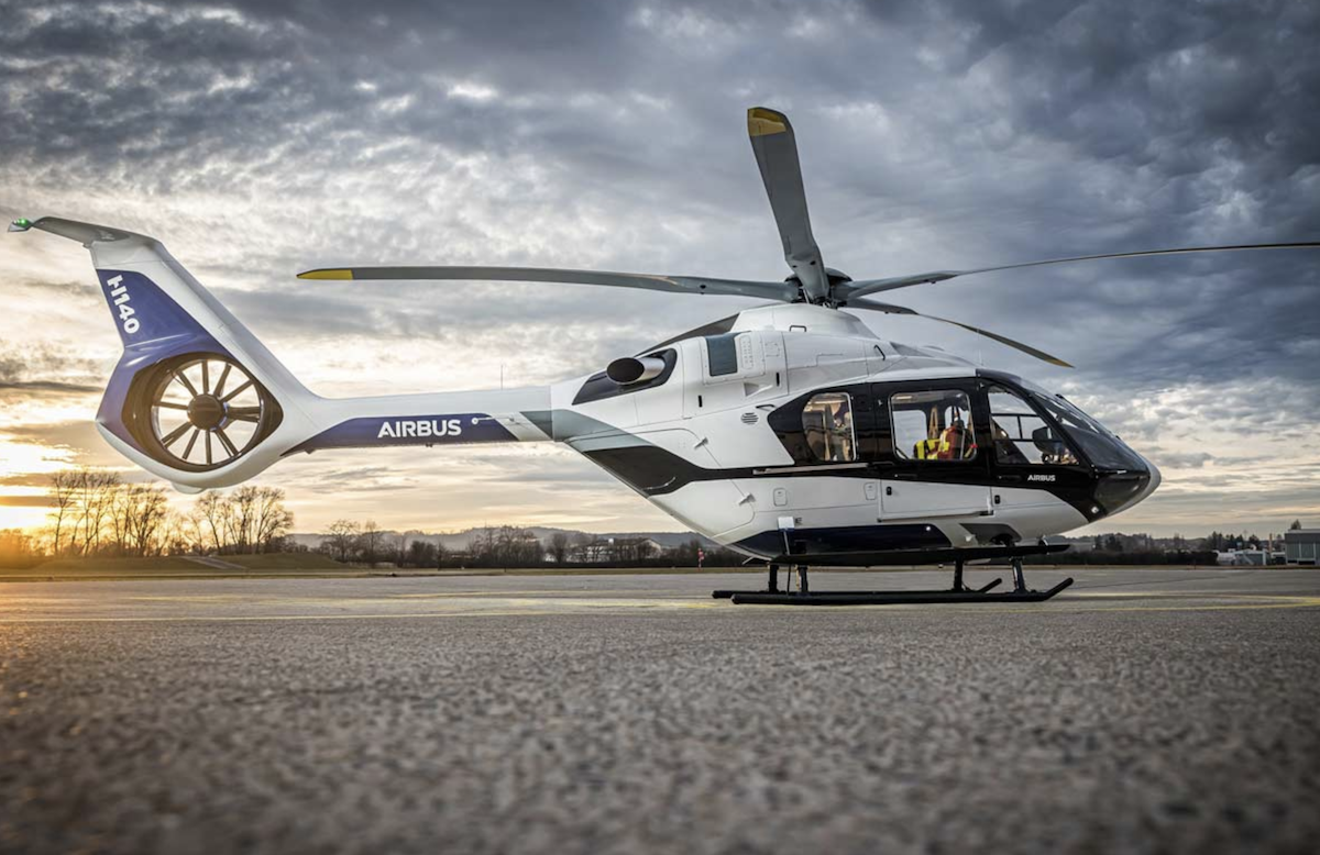 Airbus Helicopters d&eacute;voile le H140 : un nouvel h&eacute;licopt&egrave;re biturbine l&eacute;ger de 3 tonnes