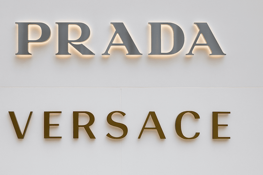 Prada finalise le rachat de Versace &agrave; un prix inf&eacute;rieur aux pr&eacute;visions