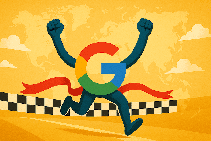 Google prend la t&ecirc;te de l'IA d'entreprise avec une strat&eacute;gie discr&egrave;te mais percutante
