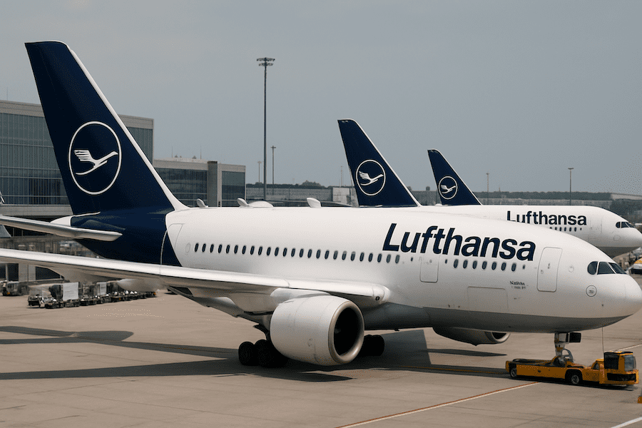 Lufthansa face aux turbulences commerciales : une strat&eacute;gie de r&eacute;silience dans un ciel incertain