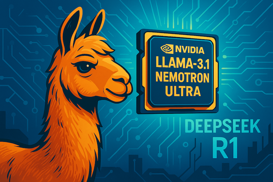 Nvidia d&eacute;voile Llama-3.1 Nemotron Ultra : une avanc&eacute;e majeure face &agrave; DeepSeek R1