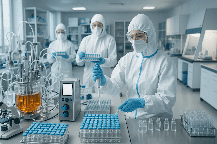 Sanofi renforce sa strat&eacute;gie ARN messager avec l&rsquo;inauguration de Modulus, une usine r&eacute;volutionnaire en France