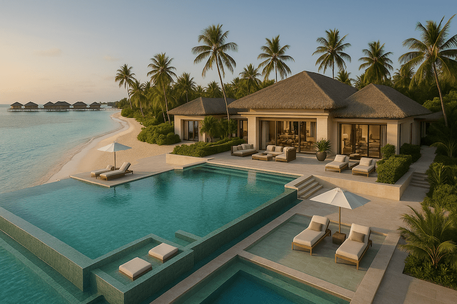 Elie Saab d&eacute;voile un projet h&ocirc;telier ultra-luxueux de 600 millions de dollars aux Maldives