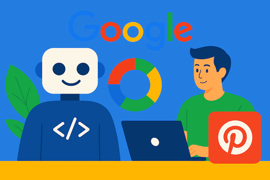 Google pr&eacute;pare un agent IA pour d&eacute;veloppeurs et une fonctionnalit&eacute; inspir&eacute;e de Pinterest
