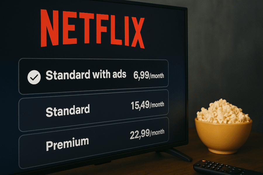 Netflix : la strat&eacute;gie tarifaire qui oriente les abonn&eacute;s vers l&rsquo;offre avec publicit&eacute; et maximise les profits