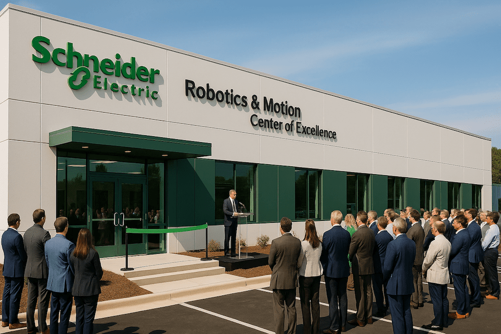 Schneider Electric inaugure un Centre d&rsquo;Excellence en Robotique et Mouvement &agrave; Raleigh