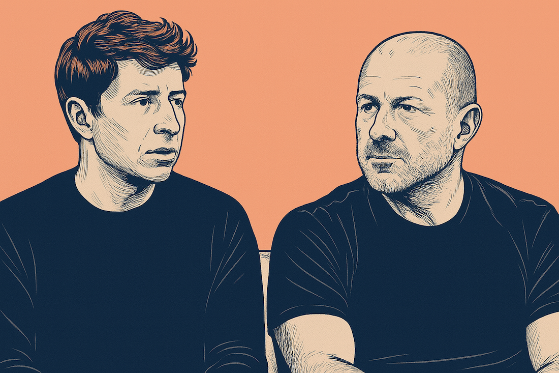 Ce que Jony Ive et Sam Altman ont d&eacute;voil&eacute; de leur projet d&rsquo;IA secretif