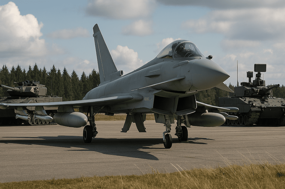 Les valeurs de la d&eacute;fense progressent tandis que l&rsquo;Allemagne pr&eacute;parerait des commandes militaires majeures