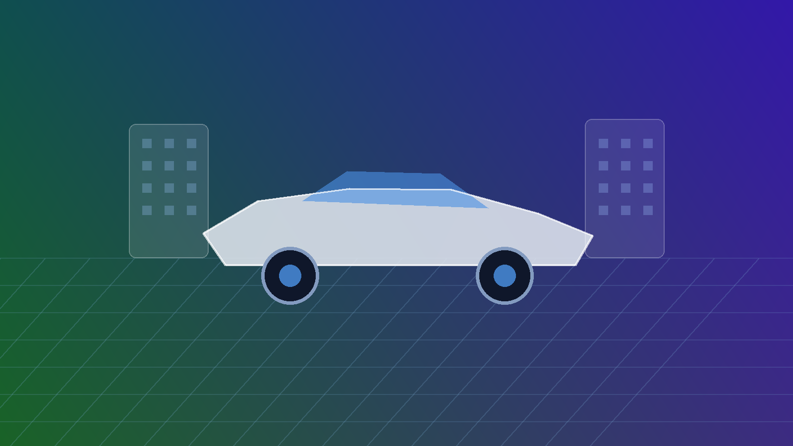 Visuel &eacute;ditorial sobre repr&eacute;sentant une cha&icirc;ne automobile &eacute;lectrique europ&eacute;enne et la localisation industrielle en France